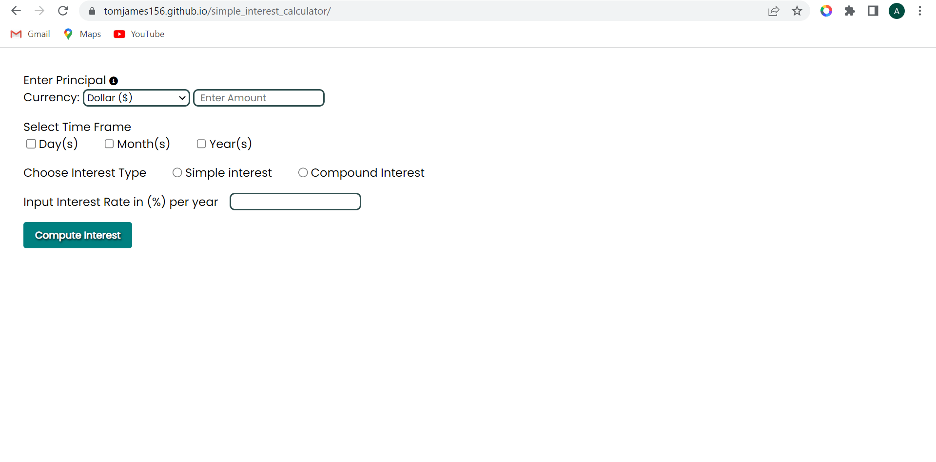 simple_interest_calculator